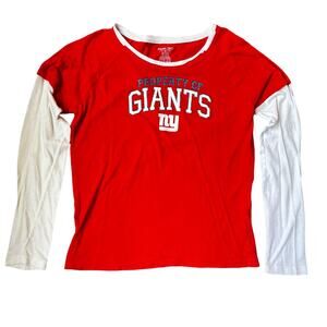 NFL New York Giants Women’s SM Long Sleeve Graphic T-shirt